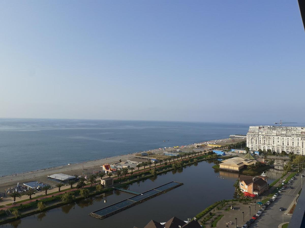 Only Front Sea View, No Side View, Wonderful Panorama, High Floor, Location Guarantee Aparthotel Batoemi Buitenkant foto